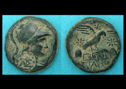 Phrygia, Apameia, Athena and Eagle!